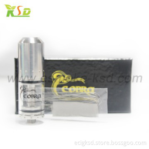 Cobra Rebuildable Stainless Steel Mod 3.5mm Clearomizer Mod